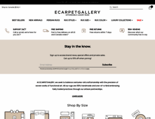 ecarpetgallery.com screenshot