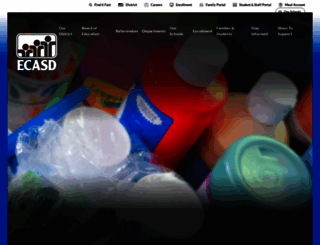 ecasd.us screenshot