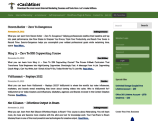 ecashminer.com screenshot