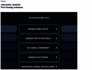 eccentricangel.com screenshot