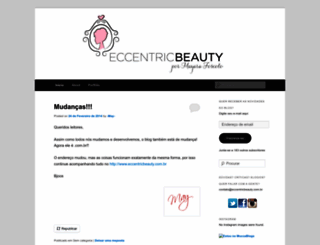 eccentricbeauty.wordpress.com screenshot