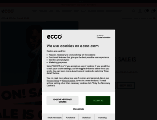 eccoshoesuk.com screenshot