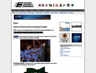 eccsports.com screenshot