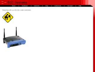 eccsystems.co.za screenshot