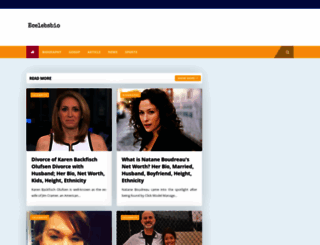 ecelebsbio.com screenshot