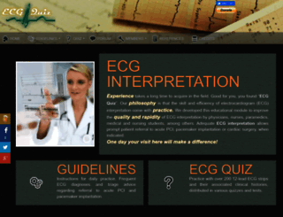 ecg-quiz.com screenshot