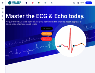ecgwaves.com screenshot