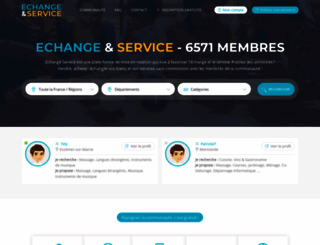 echange-service.com screenshot