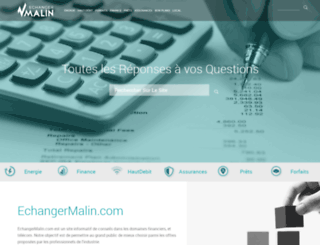 echangermalin.com screenshot