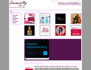 echantillonu.com screenshot