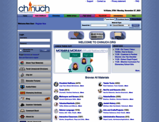 echinuch.org screenshot