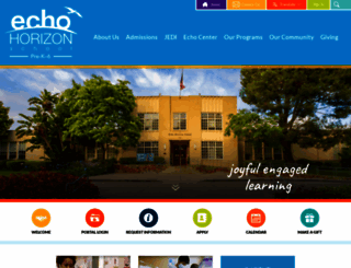 echohorizon.org screenshot