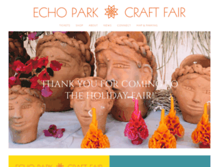 echoparkcraftfair.com screenshot