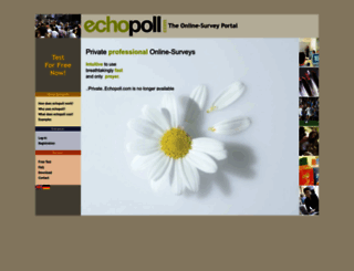 echopoll.com screenshot