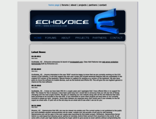 echovoice.org screenshot