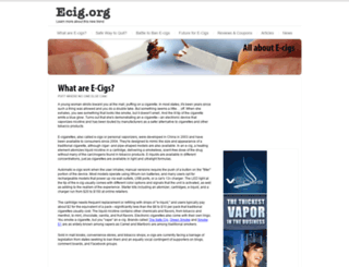 ecig.org screenshot