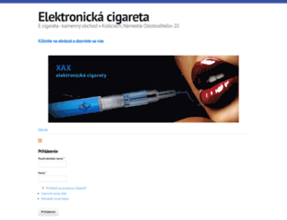 ecigareta1.sk screenshot