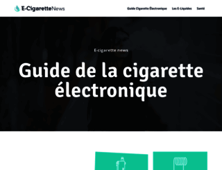 ecigarette-news.com screenshot