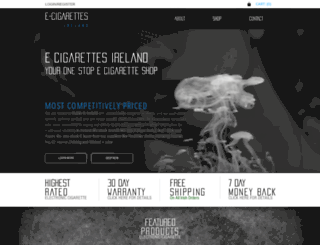 ecigarettesireland.com screenshot