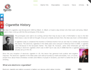 ecigarettesolutions.com screenshot