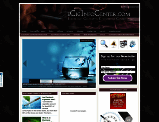 eciginfocenter.com screenshot
