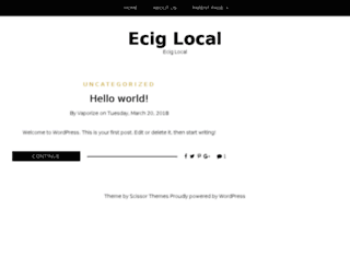 eciglocal.com screenshot