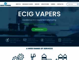 ecigvapers.com screenshot