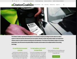 ecitationcoalition.com screenshot
