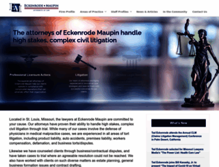 eckenrode-law.com screenshot
