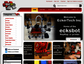 eckertech.com screenshot