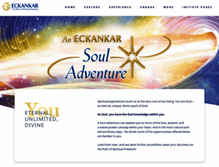 ecksouladventure.org screenshot