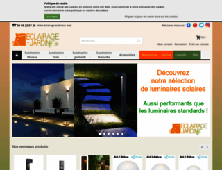 eclairage-jardin.fr screenshot