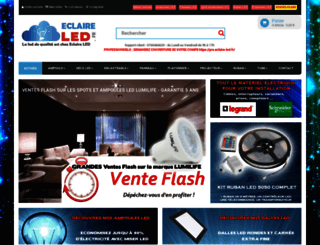 eclaire-led.fr screenshot