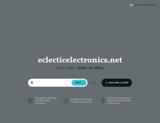 eclecticelectronics.net screenshot