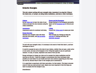 eclecticenergies.com screenshot