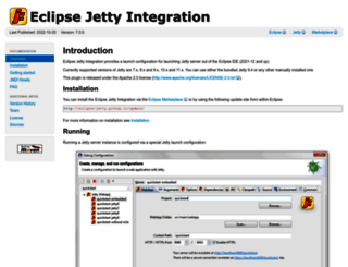 eclipse-jetty.github.io screenshot