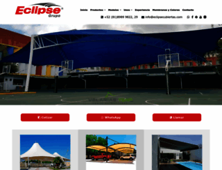 eclipsecubiertas.com screenshot