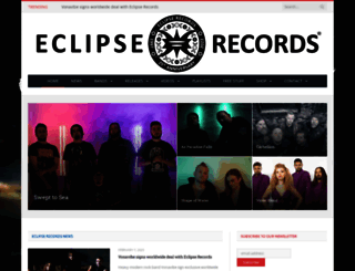 eclipserecords.com screenshot