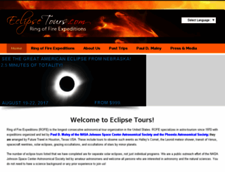 eclipsetours.clickforward.com screenshot