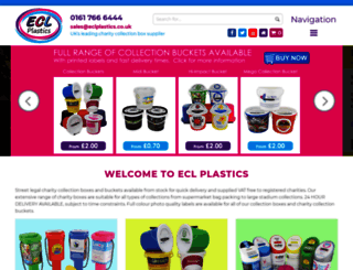 eclplastics.co.uk screenshot