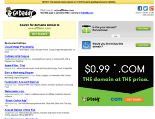 eco-affiliate.com screenshot