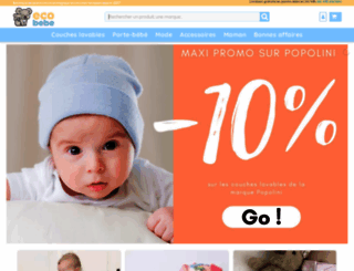 eco-bebe.com screenshot