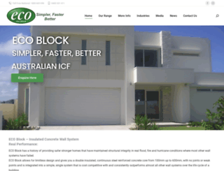 eco-blockaustralia.com.au screenshot