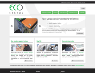 eco-certus.com screenshot