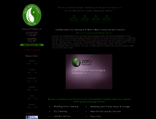 eco-drycleaners.com screenshot
