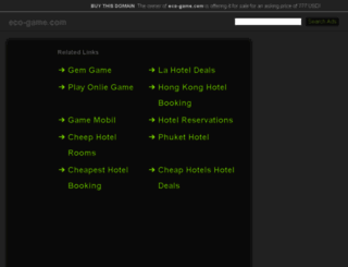 eco-game.com screenshot