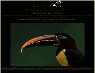 eco-lodgesanjorge.com screenshot