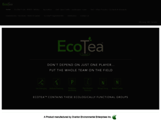 eco-tea.ca screenshot