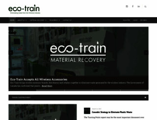 eco-train.ca screenshot