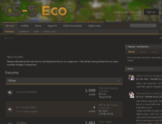 eco.os-scape.com screenshot
